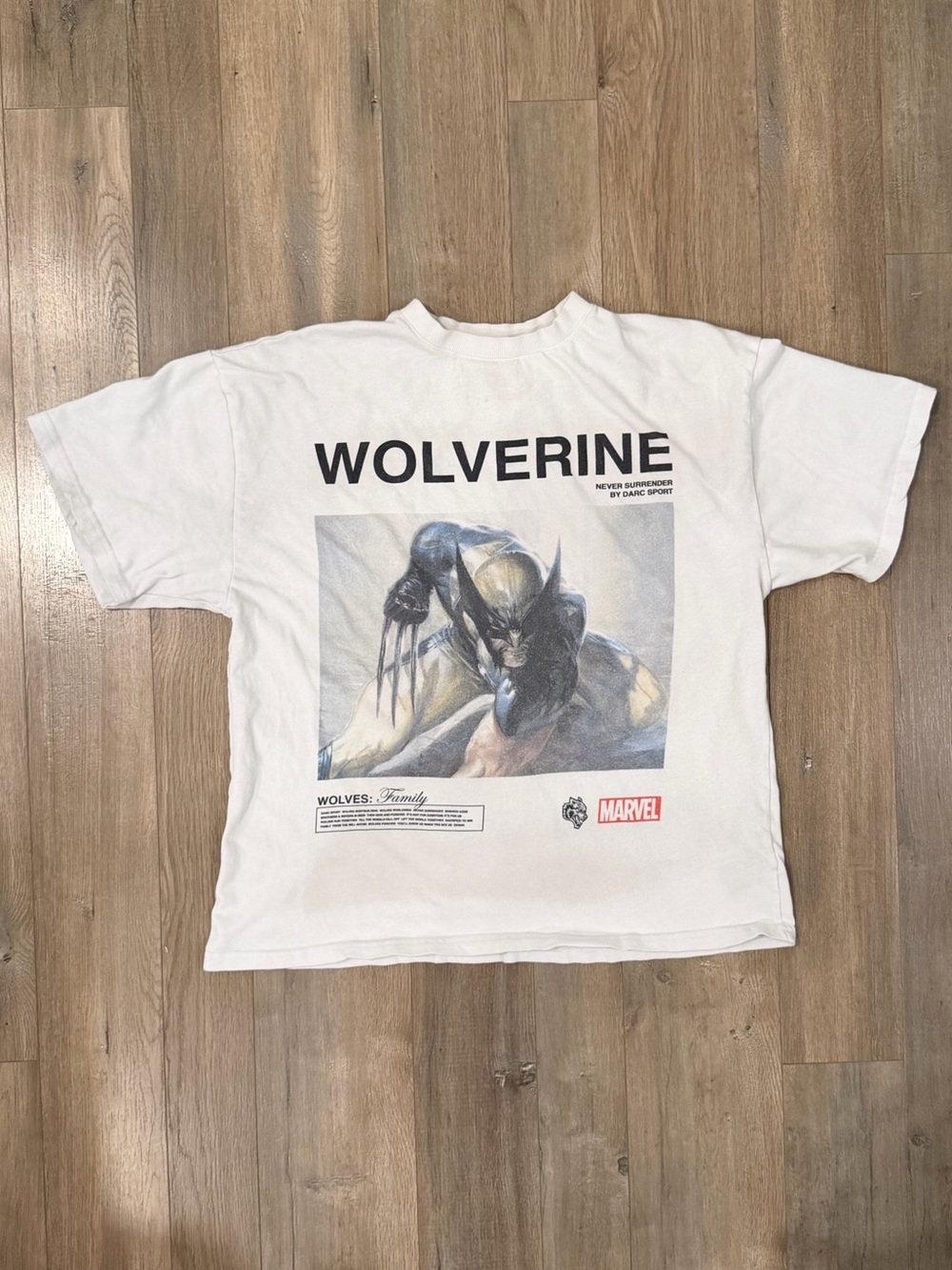 Marvel Hero Elite Series X DARC SPORTS - Wolverine Graphic Short Sleeve Tee